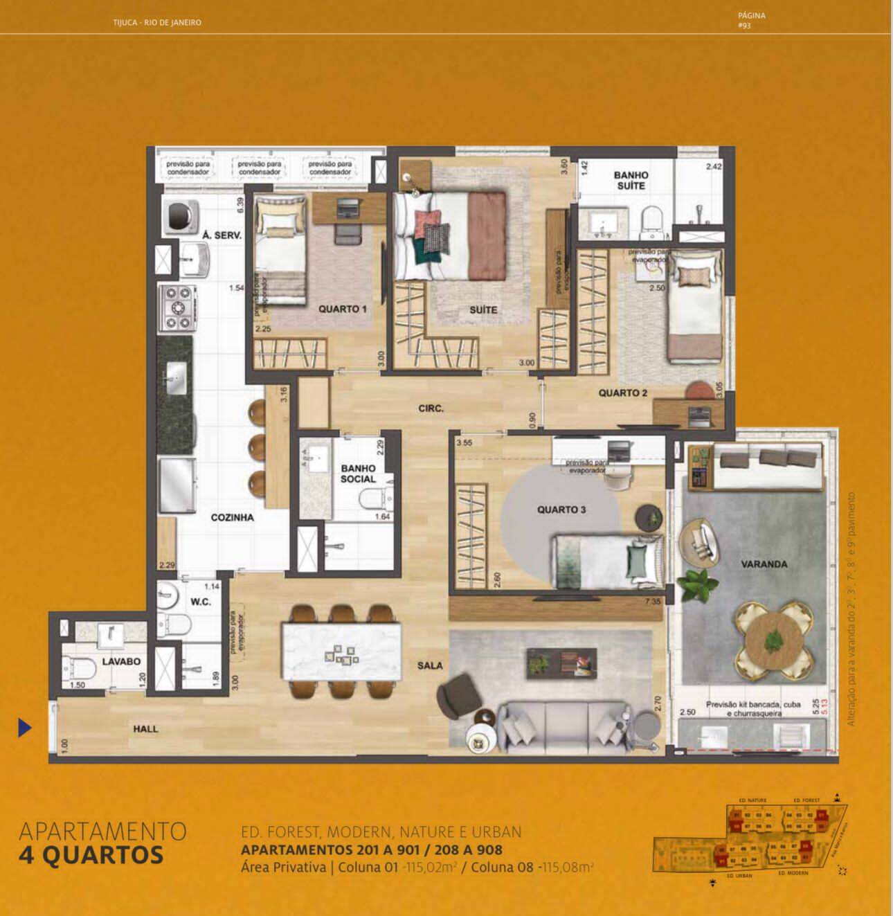 Apartamento à venda com 4 quartos, 115m² - Foto 20