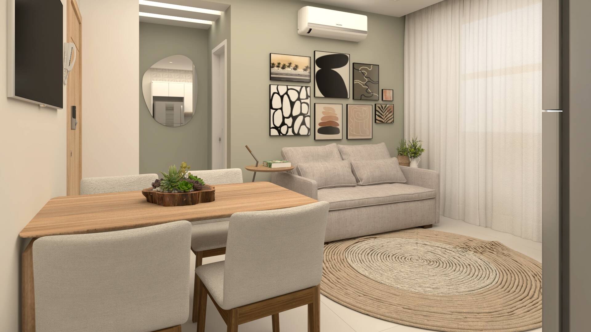 Apartamento à venda com 1 quarto, 45m² - Foto 6