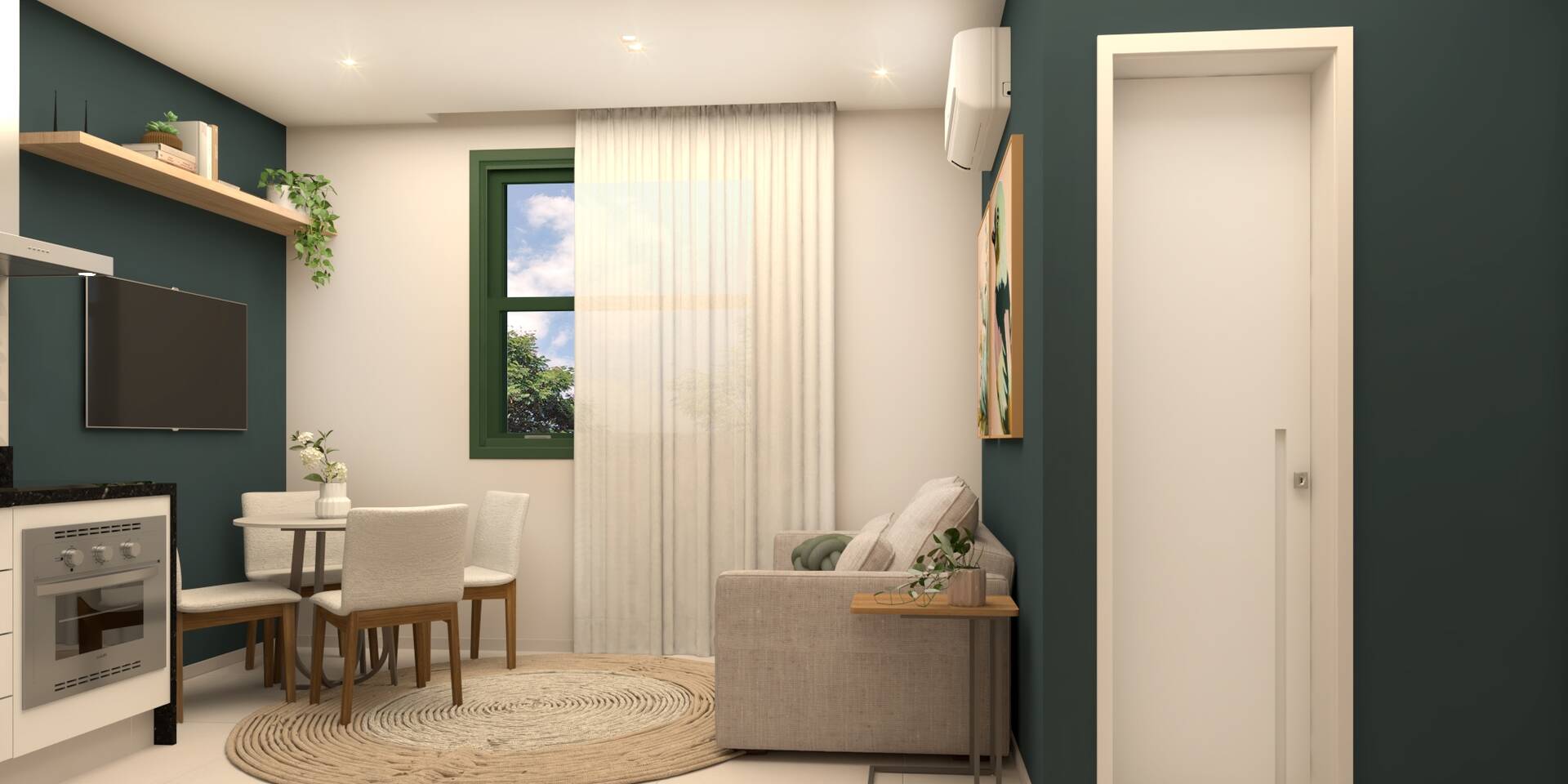 Apartamento à venda com 1 quarto, 33m² - Foto 3