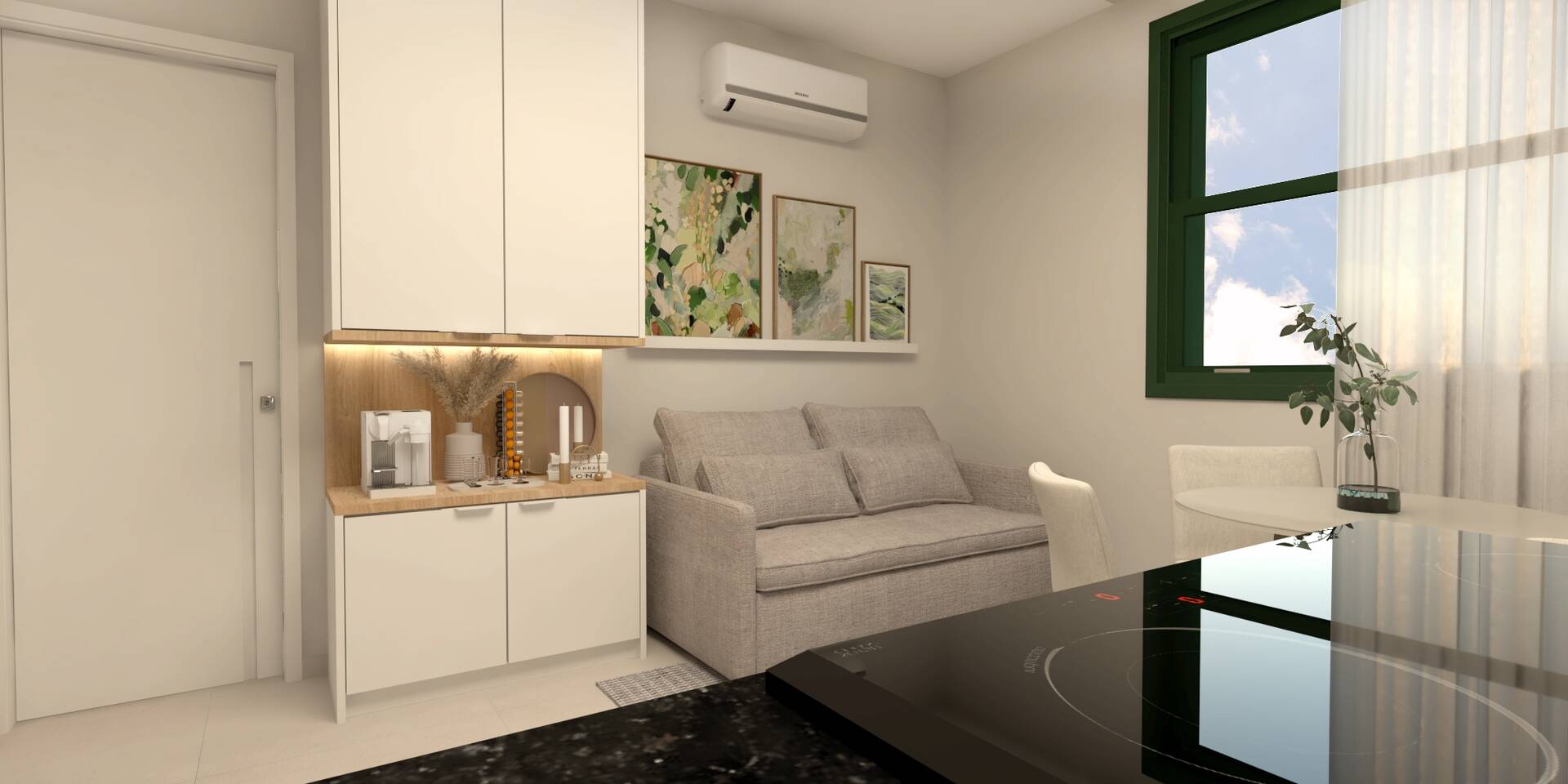 Apartamento à venda com 1 quarto, 37m² - Foto 19