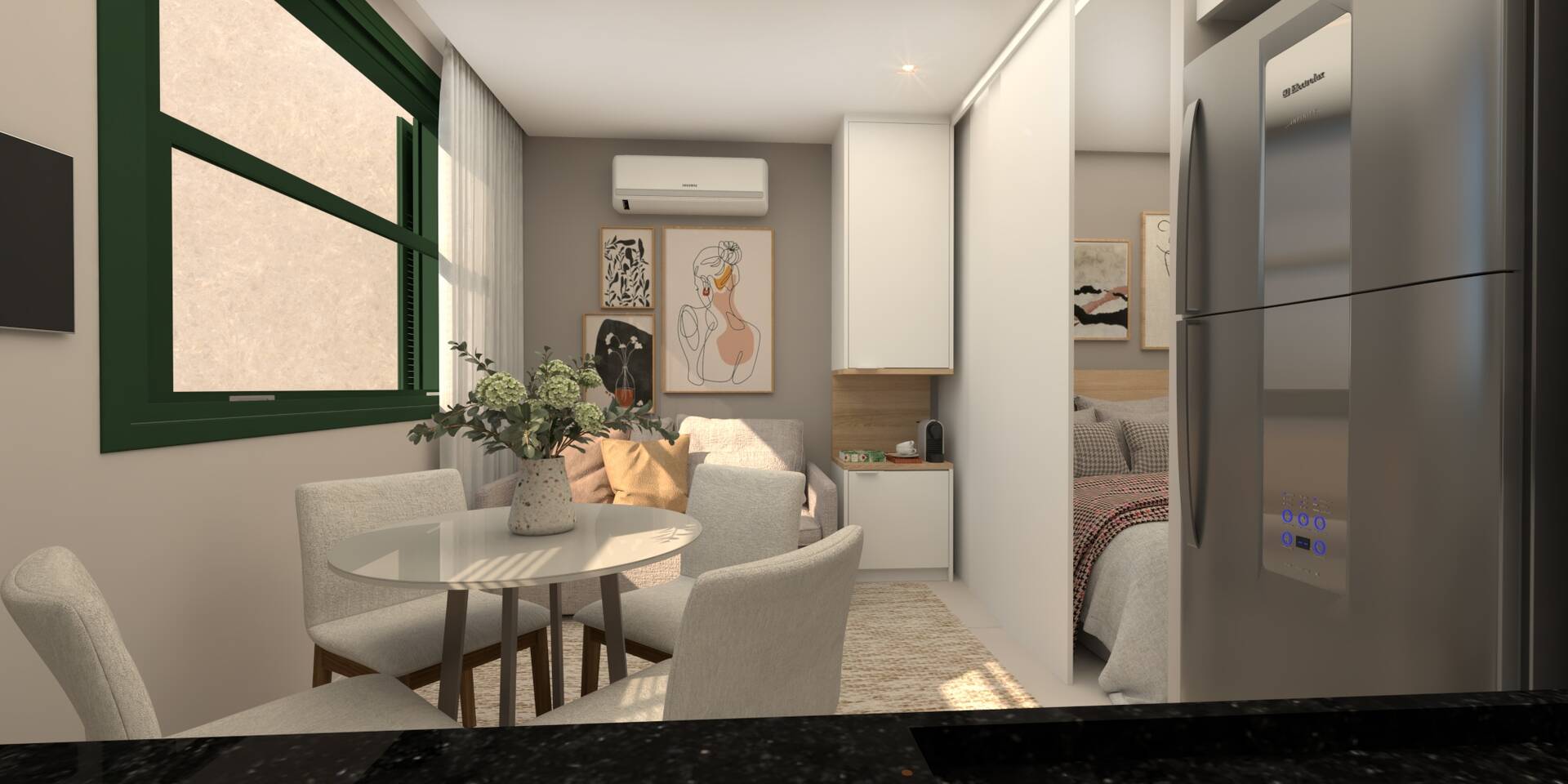 Apartamento à venda com 1 quarto, 27m² - Foto 19