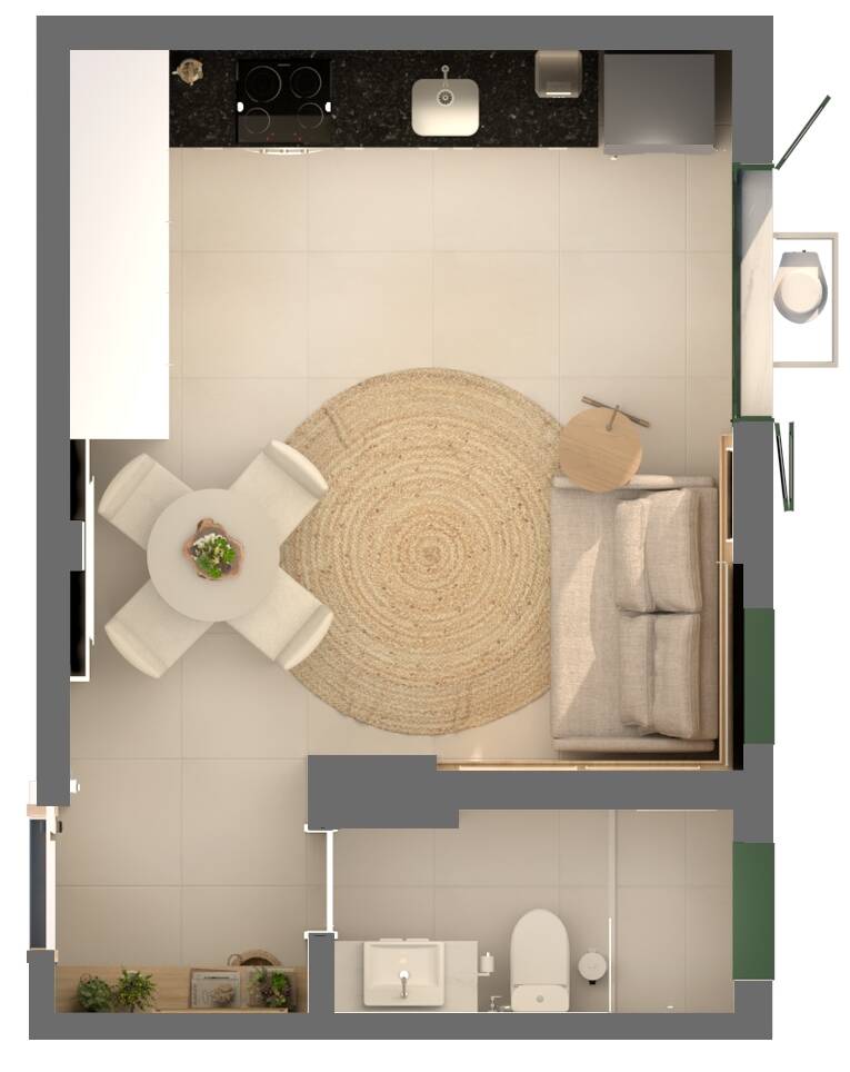 Apartamento à venda com 1 quarto, 26m² - Foto 14